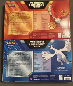 Set of 2 Pokemon TCG Trainer’s Legendary Box Legendary Battle Deck Lugia Ho-oh - Image 2