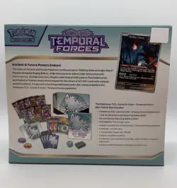 Pokemon TCG Scarlet & Violet Temporal Forces Factory Sealed Elite Trainer Box - Image 3