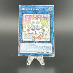 YuGiOh ~ Yummy Snatchy JUSH-EN022 ~ Starlight Rare 1st Edition ~ Pack Fresh - Image 1