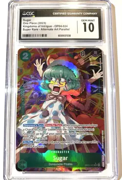 Sugar O.P OP04-024 Kingdoms of Intrigue Holo Alt Art SR … - Image 1