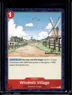 2025 One Piece 3rd Ann Tournament Windmill Village Promos #OP13-022 - Image 1