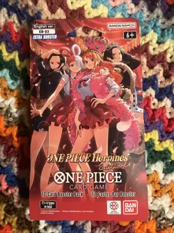 ONE PIECE Card Game EB-03 Heroines Sleeved Booster Pack LOT of 10 NEW Sealed - Image 3