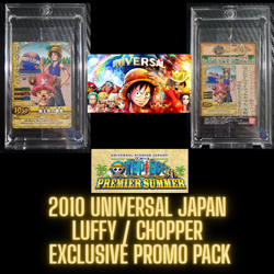 2010 One Piece UNIVERSAL JAPAN BERRY MATCH Carddass SEALED VINTAGE PROMO PACK - Image 1