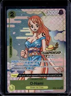 2025 One Piece Championship Event Pack O-Nami #OP06-101 - Image 1