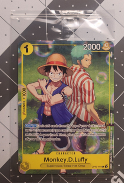 Monkey D. Luffy OP10-111 Promo Luffy Deck Learn Together Sealed (Set Sail Event) - Image 3