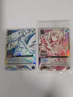 Union Arena Sword Art Online Rare Battle Kirito And Asuna Top4 English Lot - Image 1