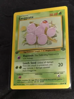 Pokemon Jungle - Exeggcute, 52/64 - 1st Edition - Image 1