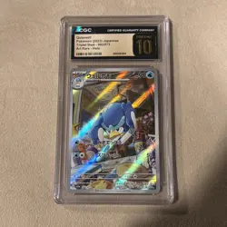 Pokemon Quaxwell #82 Art Rare Triplet Beat Japanese 2023 - CGC 10 PRISTINE - Image 2