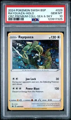 2024 POKEMON SWORD & SHIELD SWSH029 BLACK STAR PROMO PREMIUM COLLECTION PSA 10 - Image 1