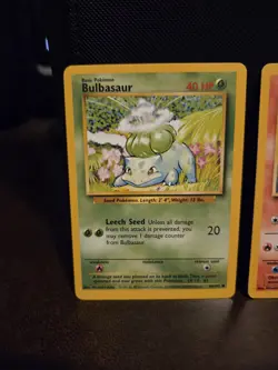 Pokemon TCG Base Set Starters - Pikachu Bulbasaur Charmander Squirtle WOTC 🌟🌟 - Image 2