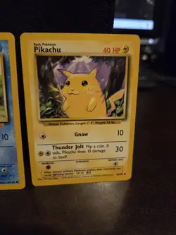 Pokemon TCG Base Set Starters - Pikachu Bulbasaur Charmander Squirtle WOTC 🌟🌟 - Image 5