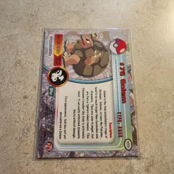 Golem #76 Non Holo Blue Logo Topps Pokemon TV Animation Edition Near Mint NM - Image 2