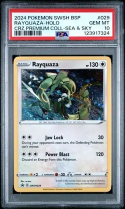 2024 POKEMON SWORD & SHIELD SWSH029 BLACK STAR PROMO PREMIUM COLLECTION PSA 10 - Image 1