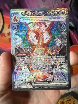 Pokemon TCG Obsidian Flames 223/197 Charizard EX Secret Art Rare NM/MT - Image 1