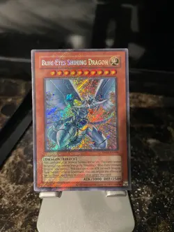 Yugioh Blue Eyes Shining Dragon card 20RP02-EN096 from Retro Pack - Image 1