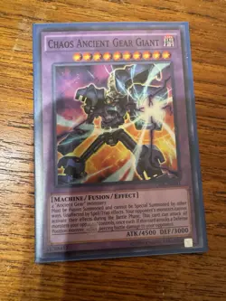 Chaos Ancient Gear Giant - RATE-EN041 - Super Rare YuGiOh Unlimited - Image 1
