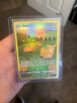 Ditto Pokemon Card Gg22/gg70 - Sudden Transformation Ability Holo Rare - Image 1