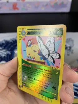 Pokemon Card Expedition 38/165 Butterfree Reverse Holo NM - Image 3