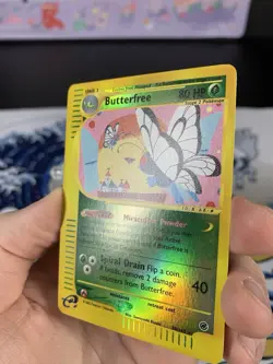 Pokemon Card Expedition 38/165 Butterfree Reverse Holo NM - Image 4