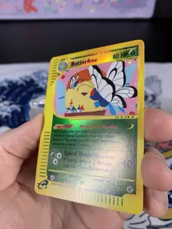 Pokemon Card Expedition 38/165 Butterfree Reverse Holo NM - Image 5
