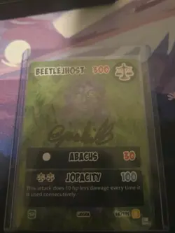 SIGNED Rare BeetleJhost | Hermitcraft TCG | Season 2 | Alter Ego Card | 56/196 - Image 1