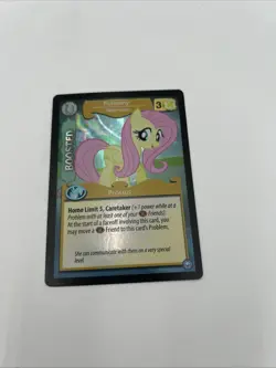 My Little Pony Fluttershy Beastmaster #f6 FOIL card W/original Card Sleeve. ￼ - Image 1
