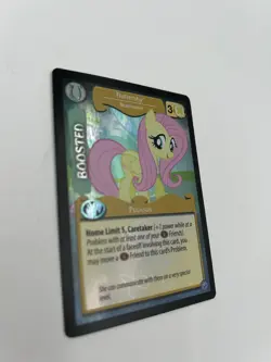 My Little Pony Fluttershy Beastmaster #f6 FOIL card W/original Card Sleeve. ￼ - Image 3