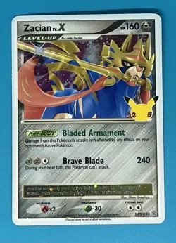 Pokemon Zacian LV. X SWSH135 SWSH: Sword & Shield Promo Cards Holo - Image 1