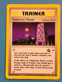 WOTC Pokemon TCG Tower Trainer League Exclusive Black Star Promo Card #42 - Image 1
