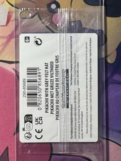 Pokemon x Van Gogh: Pikachu with Grey Felt Hat - 085 Promo Card - Sealed - Image 2