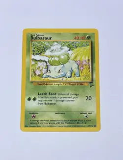 Vintage Pokemon Card - 2000 Pokemon TCG - Base Set 2 BULBASAUR 67/130 NM/LP - Image 1