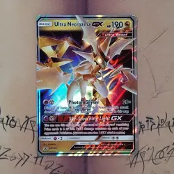 Ultra Necrozma GX SM126 Black Star Promo Holo NM Pokemon Card English - Image 1