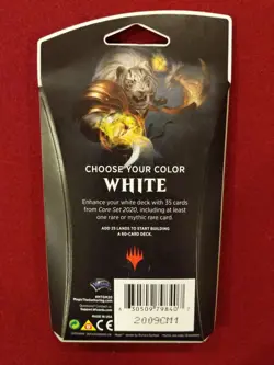 MtG Trading Card Game CORE SET 2020 Theme Booster (White) - Image 2