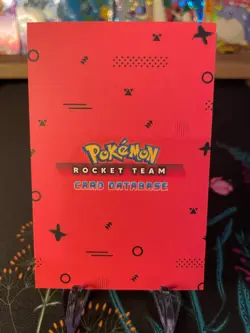 Gengar Evolutions Cracked Holo Team Rocket Card Database Peru Pokemon Card - Image 2