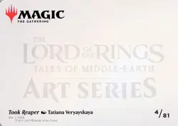 Took Reaper Art Card, #4, Art Series: Universes Beyond: The Lord of the Rings - Image 2