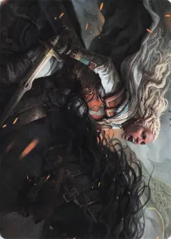 Eowyn, Fearless Knight Art Card, #15, LTR , Reg, Art Series - NM - Image 1