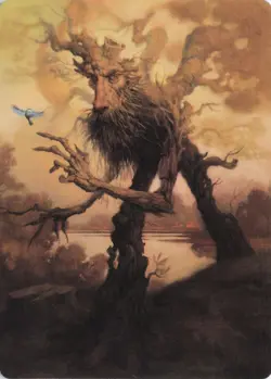 Treefolk Token Art Card, #81, Art Series: Universes Beyond: The Lord of the Ring - Image 1
