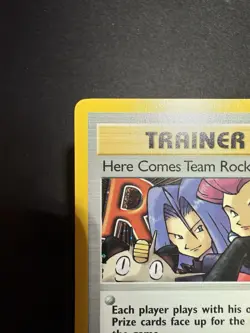 Here Comes Holo Pokemon Card 1st Edition Team Rocket 15/82 Raw LP - Image 2