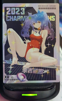 Cute Swimsuit Girl XR-23 Summer Sweetheart Goddess Story Anime Waifu Card - Image 1