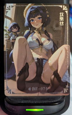 Candace Genshin Impact BF-07 Goddess Story YISISANTAN Waifu Card - Image 1