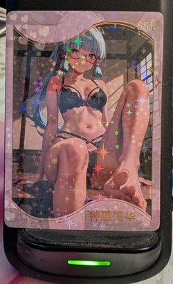 Ayaka Genshin Impact SSR-31 YiYiBuShe Goddess Story Anime Waifu Card - Image 1