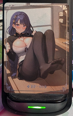 Raiden Genshin Impact BF-06 Goddess Story YISISANTAN Waifu Card - Image 1