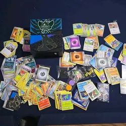 Over 600 Pokemon TCG Trading Cards Lot With Boxes And Extras Mixed Lot - Image 1