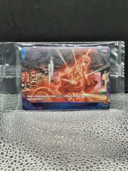 Godzilla Card Game TCG Burning Godzilla's Rampage PRSP Promo Card Sealed - Image 1