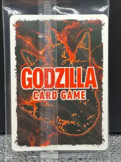 Godzilla Card Game TCG Burning Godzilla's Rampage PRSP Promo Card Sealed - Image 2