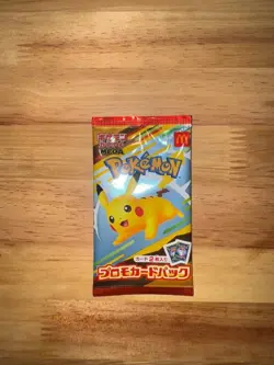 Pokemon Card McDonald's Promo Pack Pikachu 020/M-P and Random card Japanese 2025 - Image 1