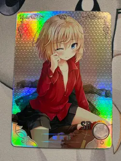 Goddess Story - NS-5M06-087 - Katyusha - Girls und Panzer - Holo SR - Waifu Card - Image 1