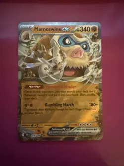 Mamoswine EX 079/159 Full Art NM/M Journey Together Pokemon Card - Image 1