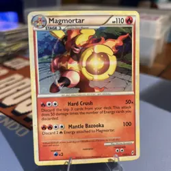 Pokemon Magmortar 2011 Call of Legends Holo Rare Card #16/95 - Image 1