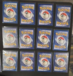Pokemon TCG Base Set Unlimited 86 Card Lot Complete Non-Holo Set NM/LP Condition - Image 2